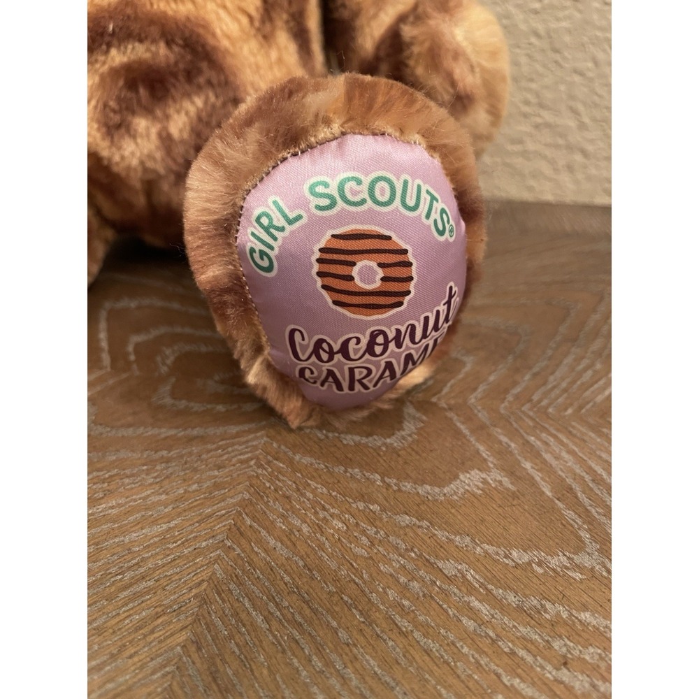 Build A Bear Workshop 2019 Girl Scouts Coconut Caramel 16" Plush Bear - Picture 3 of 3